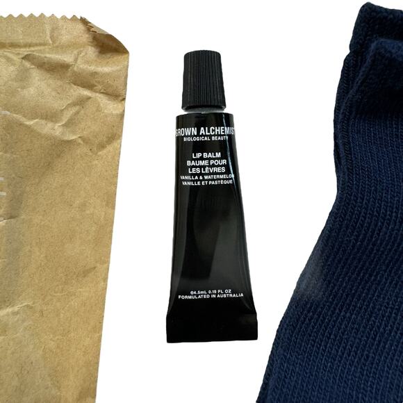 DELTA x SOMEONE SOMEWHERE *NEW* Amenity Kit Mexico Blue Red Eye Mask Socks Tooth - Picture 5 of 8